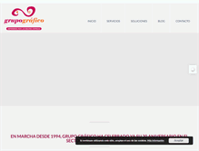 Tablet Screenshot of grupografico.com